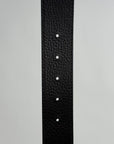 Cintura Gucci Nero Argento 105/42
