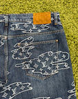 Monogram Cloud Skate Jeans Louis Vuitton 36