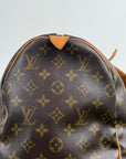 Borsone Keepall Louis Vuitton Marrone Vintage 1998 45