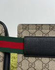Gucci Double Belt Bag Beige