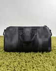 Borsa Louis Vuitton Keepall Bandoulière 25 Nera