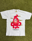 T shirt Bale Size S bianca e rossa