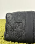 Borsa Keepall Bandoulière 25 Monogram Louis Vuitton Nero