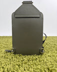 Borsa Monospalla Brique Prada in pelle saffiano Verde