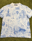 T-Shirt Louis Vuitton Azzurra Multicolor S
