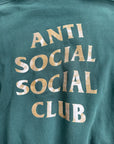 Felpa Anti Social Social Club Verde XL