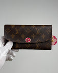 Portafoglio Emily Bloom Flower Louis Vuitton Marrone