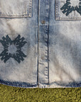 Giacca ma qua Amiri Appliquè In Denim L