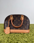 Borsa Alma BB Louis Vuitton Marrone