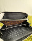 Portafoglio Monogram Macassar Zippy XL Louis Vuitton Monogram Marrone