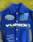 Varsity Blouson Louis Vuitton Blu Multicolor 46