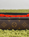 Pochette Louis Vuitton Volga Monogram SS19 Virgil Abloh marrone