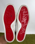 Louboutin Size 43 bianche e oro