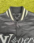 Giacca Louis Vuitton Lv Lovers con dettagli ricamati in cristalli su petto e manica Nero XXXL