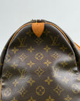 Borsone Keepall Louis Vuitton Marrone Vintage 1998 45