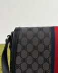 Borsello Balenciaga X Gucci nero rosso e blu