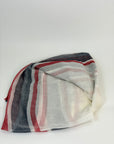 Foulard Gucci beige rosso e blu