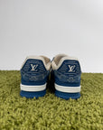 Louis Vuitton Trainer In Denim Blu 6