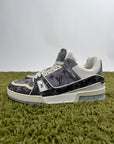 Louis Vuitton Trainer Denim Grigia 7 - Second Hand Di Fiore