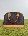 Borsa Alma BB Louis Vuitton Marrone