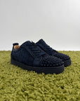 Christian Louboutin Spikes Low Blu 45