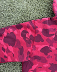 Zip Up Hoodie Bape Rosso XXL