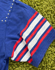 T shirt Supreme Size L blu rossa e bianca