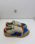 Gucci Size 8=42 marroncino blu e arancione