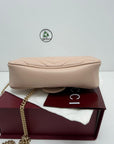 Borsa gucci mini marmont rosa