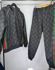 Completo Gucci Size M/S grigio rosso e verde