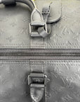 Borsone keepall Louis Vuitton Bandoulière 50 Nera