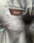 Borsa Fendi Baguette in tela Marrone