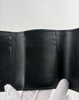 Portafoglio Bottega Veneta Tri-Fold Cassette Small Nero