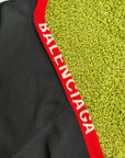 Felpa Balenciaga Knitted Crest Nera Multicolor S - Second Hand Di Fiore