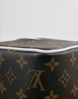 Beauty Case Louis Vuitton X NBA Marrone