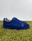 Christian Louboutin Spikes low Blu 41.5