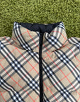 Piumino Ambleside Check Burberry Beige Nero L