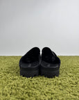 Sabot in pelle nera Prada 44,5