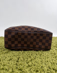 Beauty Case Louis Vuitton in tela Damier Marrone