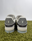 Louis Vuitton Trainer Denim Grigia 7 - Second Hand Di Fiore