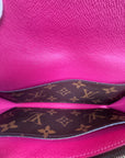 Portafoglio Emily Bloom Flower Louis Vuitton Marrone