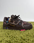 Louis Vuitton Trainer Marrone Multicolor 8.5