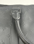 Borsone keepall Louis Vuitton Bandoulière 50 Nera