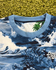 T shirt Louis Vuitton Size XL blu e azzurra