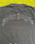 T-Shirt Broken Shark Palm Angels Nera L