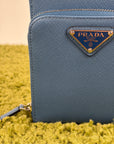 Borsa a tracolla Prada Smartphone Case Blu