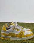 Louis vuitton trainer Size 6=40 calza 41 bianca e gialla