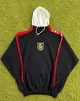 Felpa Balenciaga Knitted Crest Nera Multicolor S - Second Hand Di Fiore