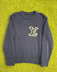 Maglione Louis Vuitton Blu Navy XXL - Second Hand Di Fiore