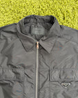 Giacca Prada in Re-Nylon Nera L